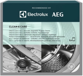 Electrolux M2GCP601 Clean & Care (6 zakjes) voor €4,99 bij Bol