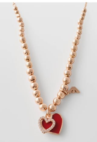 Emporio Armani SENTIMENTAL - Collar corazones por 61€