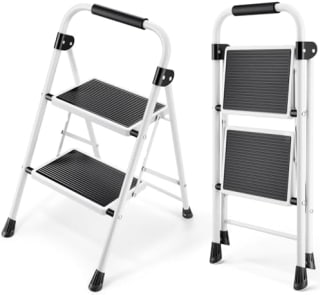 KINGRACK Escalera de 2 escalones por 19,99€ en Amazon
