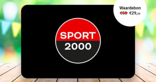 Waardebon van €50 bij Sport 2000 Parkstad voor €29,50 bij Tripper
