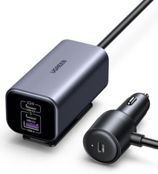 UGREEN 130W 4-in-1 autolader (USB-C, GaN) voor €29,99 bij Amazon