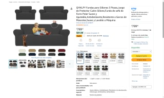 Cubre Sillones 3 Piezas por $699 | Oferta Amazon