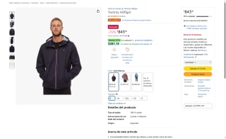 Chamarra Tommy Hilfiger Tallas M y G por $812 | Amazon