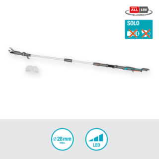 Gardena HighCut 250/18V P4A telescopische takkenschaar 2,5 m voor €53,70 bij Karwei