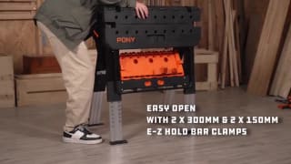 PONY 2-in-1 opvouwbare werkbank 79 x 89 x 63,5 cm voor €99,99 bij Joybuy