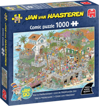 Jan van Haasteren - Leve de Middellandse Zee! Puzzel (1000 stukjes) voor €8,21