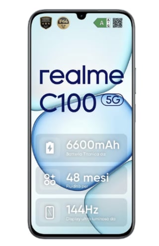 realme C100 5G voor €134,51 bij AliExpress
