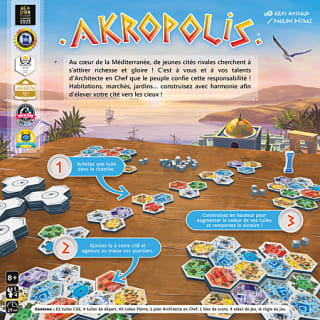Jeu AKROPOLIS au prix de 19,99€