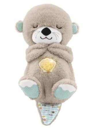 Peluche Veilleuse Bébé Musicale et Lumineuse Fisher-Price Ma Loutre Câlins à 31,43€