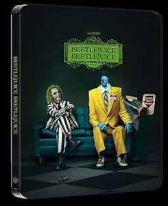 Beetlejuice Beetlejuice Steelbook 4K Blu-ray for £9.50