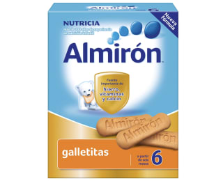 Almirón galletas para bebé 180g por 1,66€