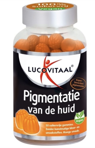 Lucovitaal Pigmentatie van de Huid 50 Gummies voor €2 bij Lucovitaal