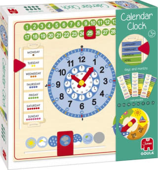 Jumbo - Goula - Calendar Clock - Educatief Spel voor €14,99 bij Bol