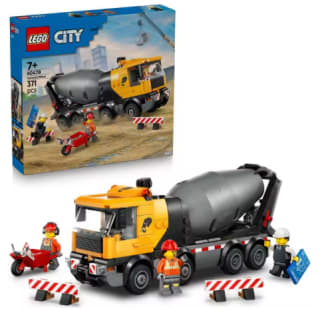 LEGO 60478 City Hormigonera Gran Camión de Obra por 32.99€