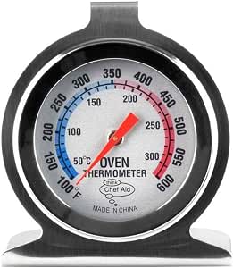 Chef Aid Stainless Steel Oven Thermometer £2.99