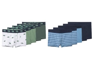LUPILU® Lot de 5 boxers petit garçon à 4,99€