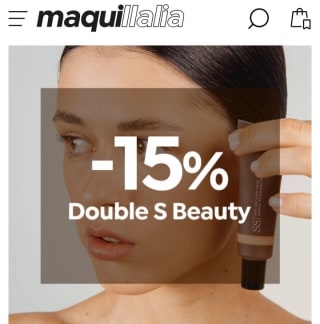 -15% de Dto maquillaje Double S Beauty.