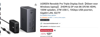 UGREEN Revodok Pro 314 USB C Docking Station voor €69,99 bij Amazon