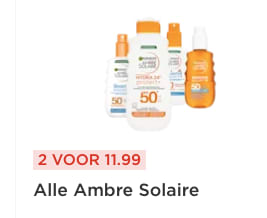 Alle Ambre Solaire 2 voor €11.99 bij de Plus