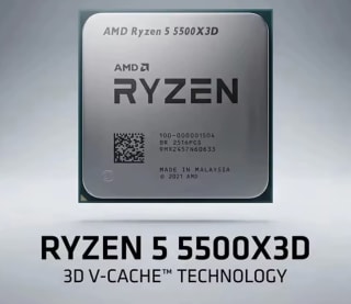 Procesador AMD Ryzen 5 5500X3D, 6 Núcleos por 146.75€