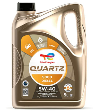 Huile moteur, 5 litres TotalEnergies Quartz 9000 Diesel 5W-40 à 26,53€