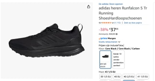 Adidas Runfalcon 5 Hardloopschoenen voor €37,03 bij Amazon