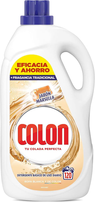 Colon Gel Marsella, Detergente para la lavadora 120 lavados por 8.96€
