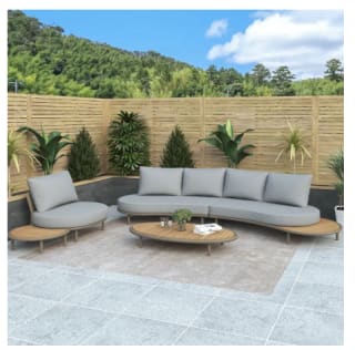 Loungeset Floor light teak acacia hout voor €899 bij Karwei