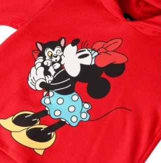 Conjunto Niña Minnie Mouse Polerón - Calza $9.290 disponible en Dimarsa, Chile