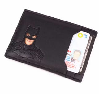 Cartera murciélago cuero con tarjetero por 4.81€