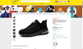 Zapatos De Seguridad por $298 | Mercado Libre