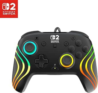 Turtle Beach Afterglow Wave Mando juego RGB cable Nintendo Switch 2 por 19.99€