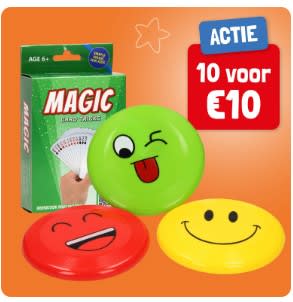 10 speelgoedartikelen voor €10 bij Lobbes