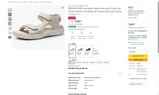 Sandalias Deportivas Mujer DREAM PAIRS por $392 | Amazon