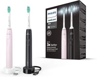 Philips Sonicare Series 3100 - Elektrische tandenborstel - Zwart & Roze voor €54,99