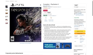 Forspoken para PS5 por $300 | Oferta Amazon
