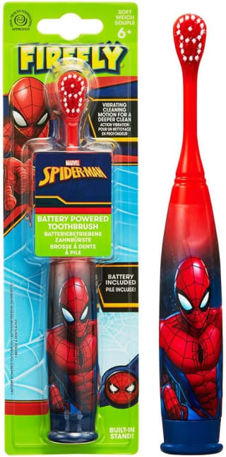 Firefly Spiderman Turbo Power Toothbrush – Electric Brush for Mighty Kids