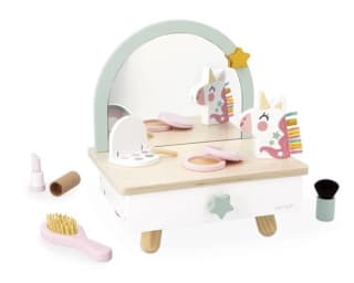 Janod - Unicorn - Houten kappers tafel voor €19.09 bij Bol.