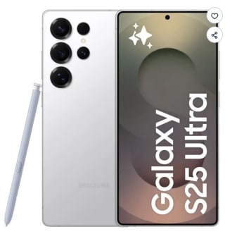 SAMSUNG Galaxy S25 Ultra AI Smartphone 256 Go Argent Titane à 959,95€
