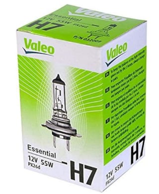 Ampoule H7 Valeo Essential à 1,90€
