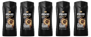5 Botes de Axe Gel de Ducha para Hombre Dark Temptation 400ml por 9.81€