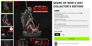 Gears of War E-Day Collector’s Edition por $5,999 | Xbox Shop
