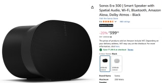 Sonos Era 300 voor €327,02 bij Amazon