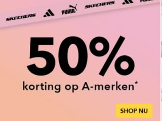 50% korting op sportkleding en schoenen bij Scapino