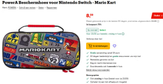 PowerA beschermhoes voor Nintendo Switch - Mario Kart voor €8,39 bij bol.com