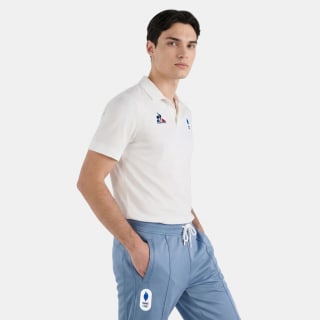 Polo en jersey technique brillant au prix de 27€