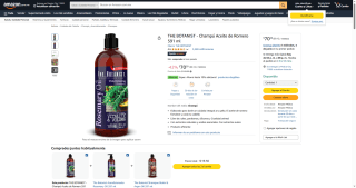 Champú The Botanist Aceite de Romero $71 | Descuento Amazon
