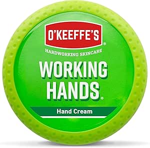 O’Keeffe’s Working Hands, 96g Jar - Hand Cream for Extremely Dry, Cracked Hands - £4