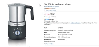 Severin SM3588 melkopschuimer voor €39,99 bij Amazon