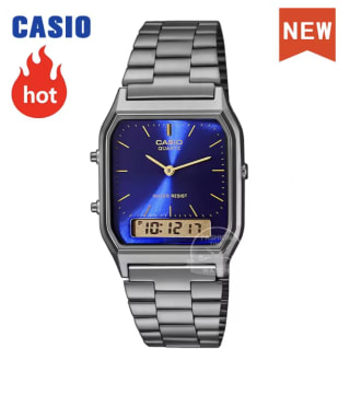 Casio Reloj Hombre Lujo Pantalla Dual Resistente Agua 2025 por 52,99€